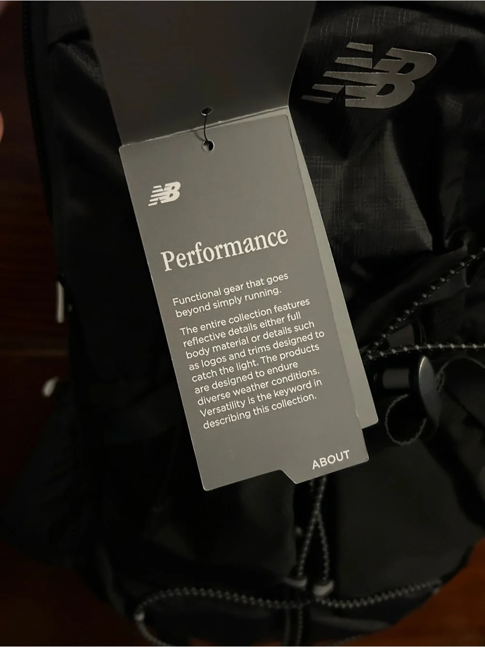 New Balance 15L Hydration Backpack Black NEW